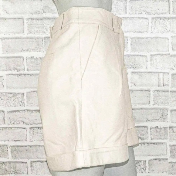 Retrofete Mila Leather Shorts Size M - Picture 9 of 16